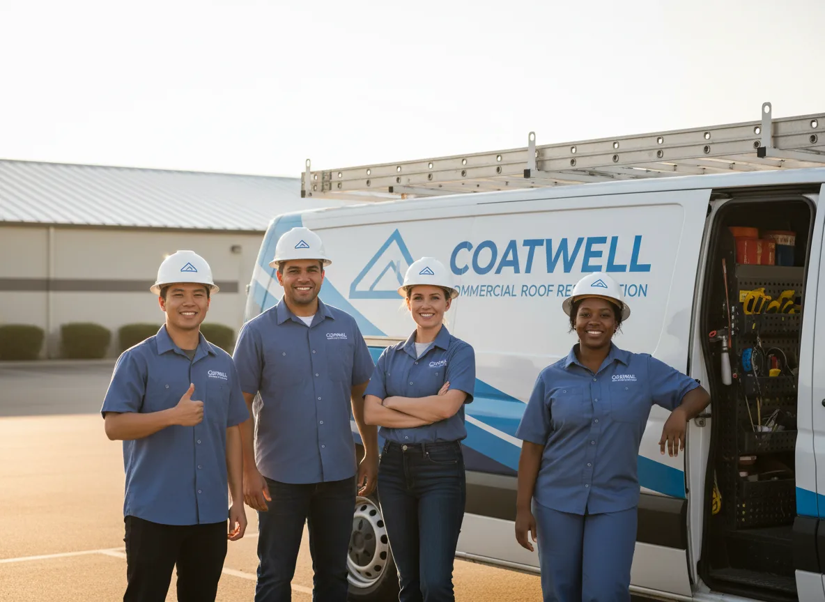 Commercial roof coating company in Bonham, TX